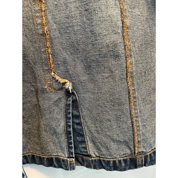 Caribbean Joe Vintage Denim Jean Jacket Blazer Size Medium - Picture 9 of 10
